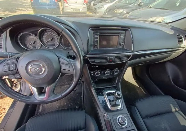 Mazda 6 cena 28500 przebieg: 164000, rok produkcji 2014 z Ciechanowiec małe 22